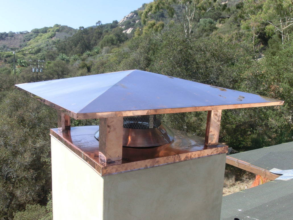 Sheet Metal Image | Copper Chimney Cap