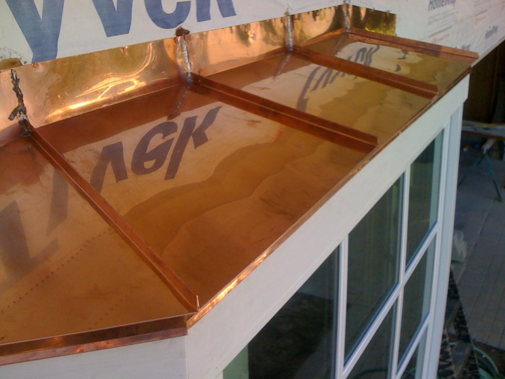 Metal Roof Image | Copper Metal Roof