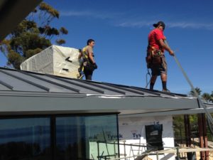 Metal Roof Image | standing seam metal roofing install